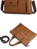 Leather labtop bags