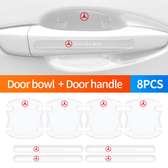 8 PCs Car door bowl and handle protector