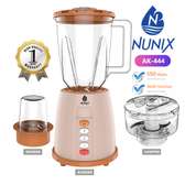 Nunix AK-444 350W Blender Grinder Chopper Peach-3 IN 1