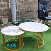 Dining Table; Fancy Marble Round Dining Table