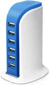 Anqadr 185W USB C Charger, 7 Ports Fast USB Charging Station