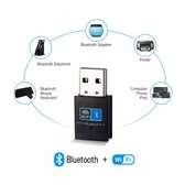 Bluetooth 4.0 +WiFi USB Adapter Plug-and-Play