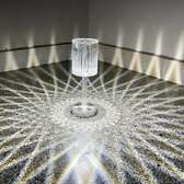 Diamond crystal LED bed /  table lamp