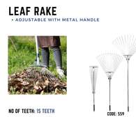 Telescopic Steel leaf rake