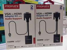 Promate VGA to HDMI Display Adaptor With 1080p Resolution