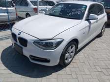 White BMW 116i