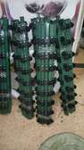 Electric fence Strainer posts.