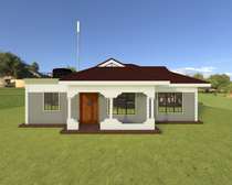 A Two Bedroom Bungalow Plan