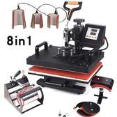 12x15 Inch 8 in 1 Heat Press Machine 360-Degree