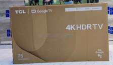 75'' TCL 75P635 4K HDR Google TV