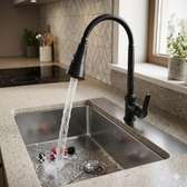 Matte Black Kitchen tap flexible Sprayer