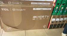 50 TCL Google smart UHD Television +Free TV Guard