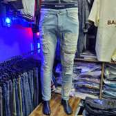 Authentic ragged jeans