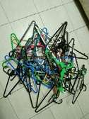 Clothes hangers assorted colours