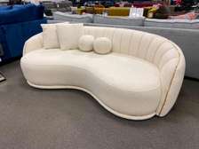 Semi-circular sofa