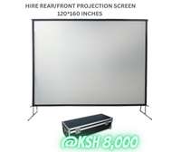 Hire 120x160 inch projector screen