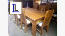 Mvule hardwood dining tables 6 or8 seaters