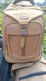 Samsonite Backpack Beige Durable Travel Bag