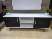 55 inch long black tv stand