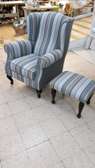 Single seater wingback arm chair