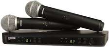 shure twin microphone for hire