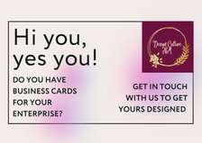 BUSINESS CARDS - DESIGN
