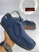 Wallabees Blue Shoes
