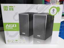Desktop Computer Wooden Sound System USB Multimedia speakers