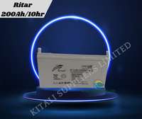 Free maintenance 200ah Ritar battery