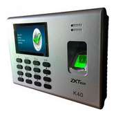 ZKT eco BIOMETRIC TIME ATTENDANCE TERMINAL, K40