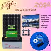 Solar fullkit 500watts with free dstv dish