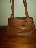 New brown handbag