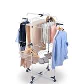 Foldable outdoor clothes hangers