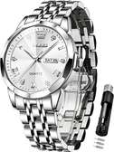 Oblong Wristwatch Crystal Quartz Watch