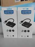 2 in 1 USB 3.0 to HDMI VGA Adapter 1080P Built-in Drivers