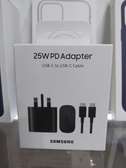 Samsung 25W USB-C, Super Fast, PD Adapter - Black