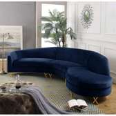 CURVED 4 SEATER SOFA