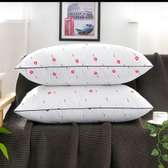 Fibre filled quality comfy bed pillows