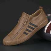 Men leather sneakers
