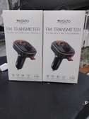 YESIDO Y45 FM Transmitter with Bluetooth and Fast Charging