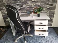 1.2 mtrs office desk plus executive office leather chair