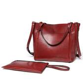 2 in 1 handbag (leather)