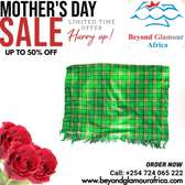 Women's green shawl  very fashionable
