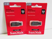 SanDisk Cruzer Blade USB 2.0 Flash Drive 64GB (Black)