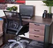 Laptop office desk plus a chair