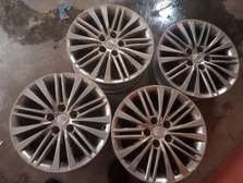 Rims size 17 for Toyota crown
