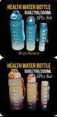 Set of 3 Plastic Water Bottles