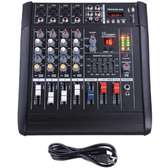 4CH Mixer With Amplifier DSP Effects, MP3 Player, USB, BT