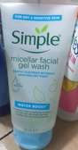 Simple micellar facial gel wash