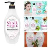 Roushun Snail White Whitening, Skin Repair Shower Gel